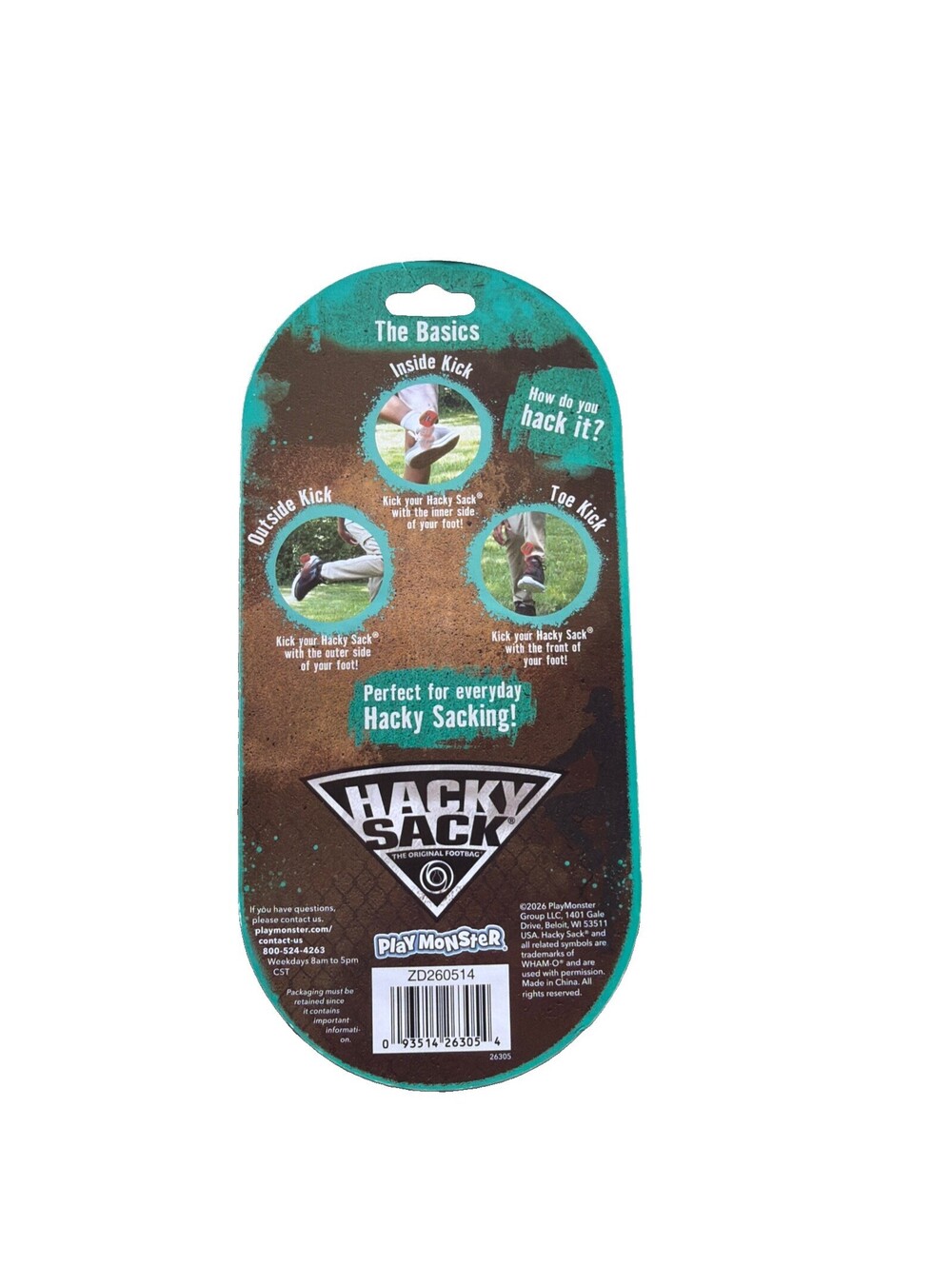 Hacky Sack By PlayMonster 2026 The Original Footbag *Choice Of One* - Picture 2 of 4